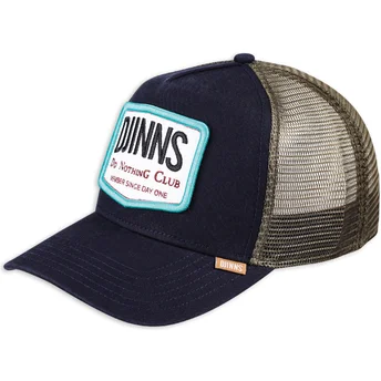Petten gebogen marineblauw snapback Do Nothing Club 2 HFT van Djinns