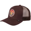 petten-gebogen-bruin-snapback-peace-harmony-hft-van-djinns