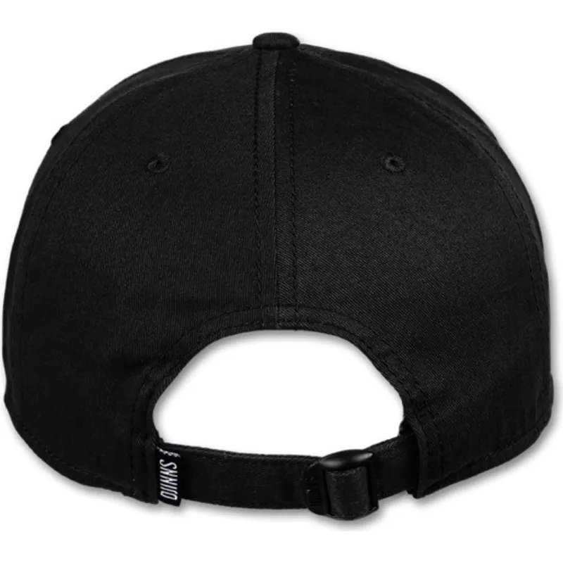 petten-gebogen-zwart-verstelbaar-brushed-twill-truefit-20-van-djinns