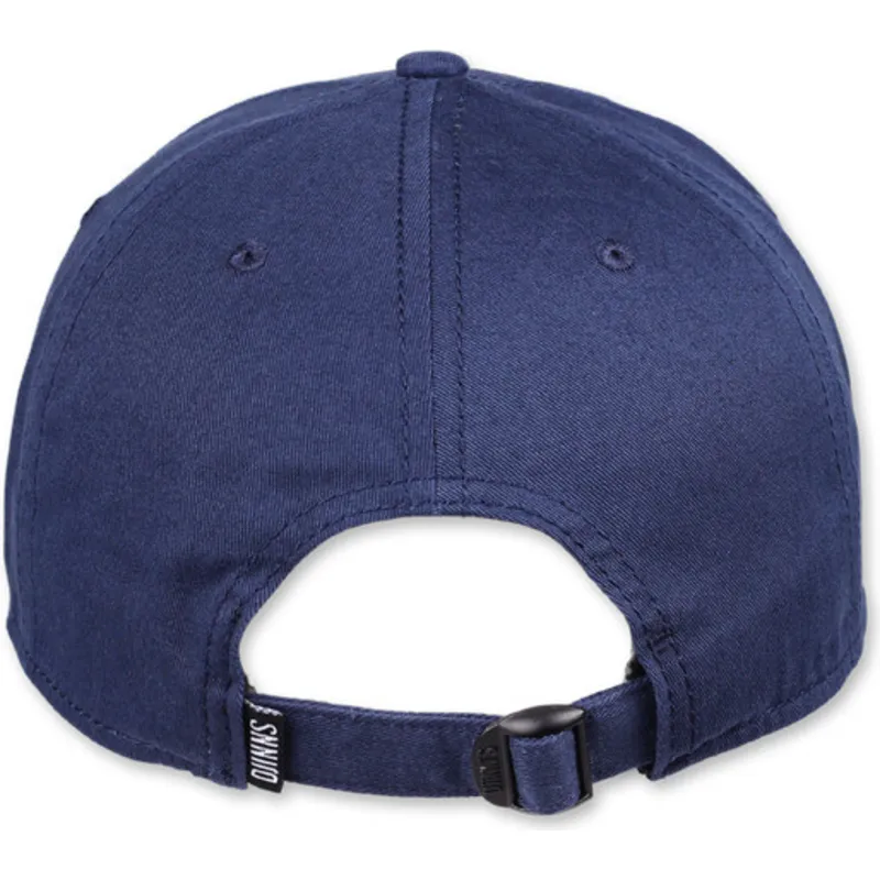 petten-gebogen-marineblauw-verstelbaar-brushed-twill-truefit-20-van-djinns