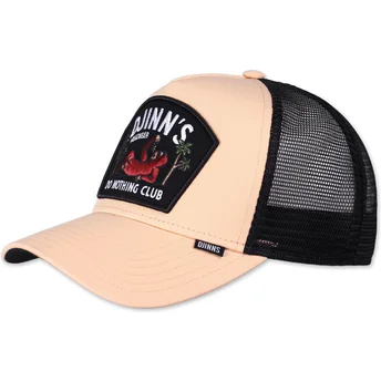 Petten gebogen beige snapback Do Nothing Club HFT DNC...