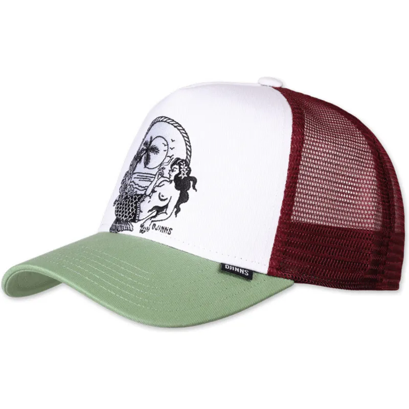 petten-gebogen-meerkleurig-snapback-lazy-mermaid-hft-van-djinns petten-gebogen-meerkleurig-snapback-lazy-mermaid-hft-van-djinns