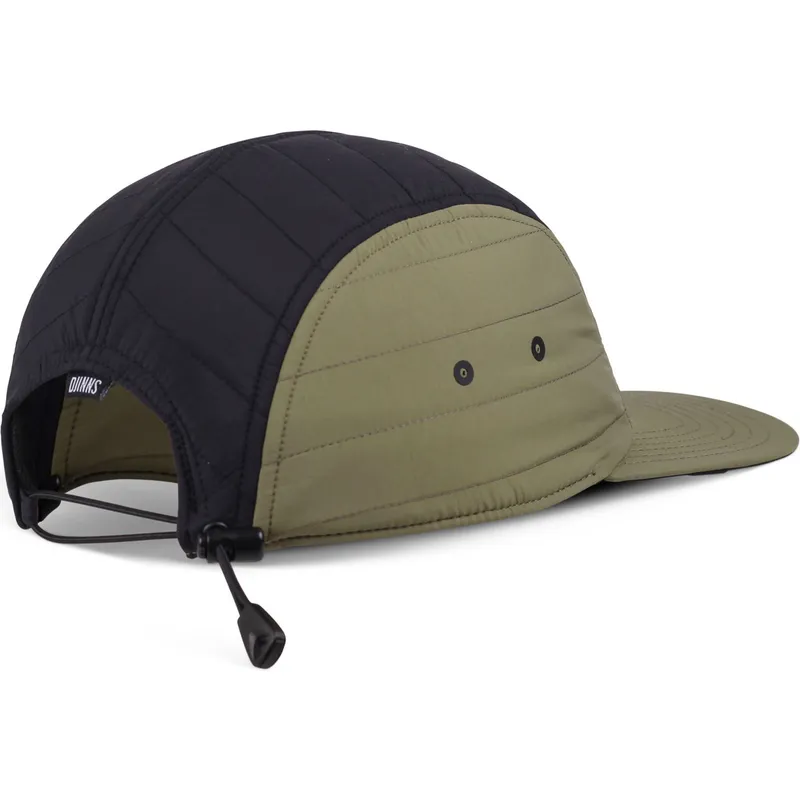 petten-plat-meerkleurig-verstelbaar-puffy-nylon-van-djinns