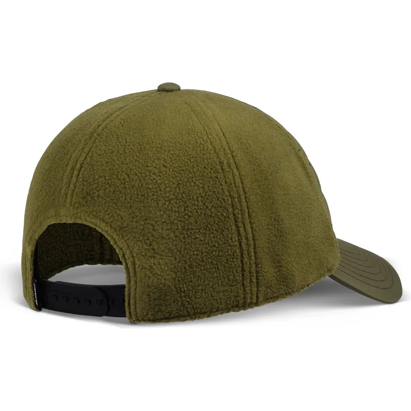 petten-gebogen-groen-snapback-hft-puffy-nylon-van-djinns