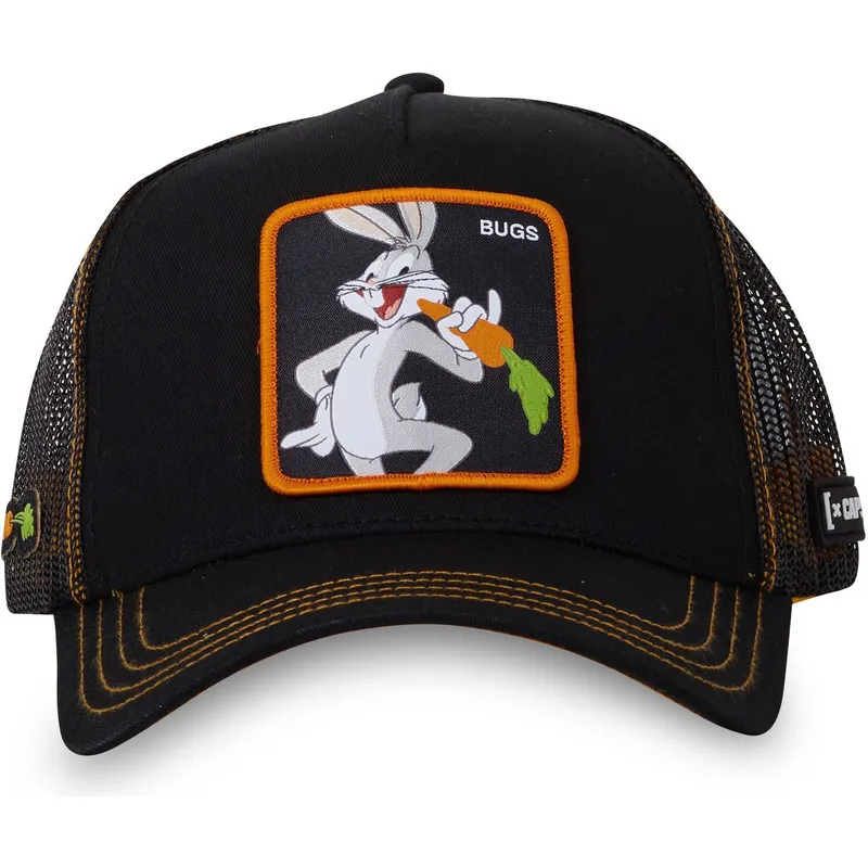 petten-gebogen-zwart-snapback-loo7-bu1-bugs-bunny-looney-tunes-van-capslab