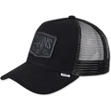 petten-gebogen-zwart-snapback-hippy-canvas-hft-van-djinns