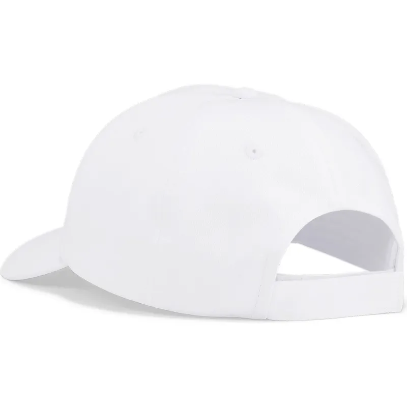 petten-gebogen-wit-verstelbaar-rosa-essentials-no1-van-puma petten-gebogen-wit-verstelbaar-rosa-essentials-no1-van-puma