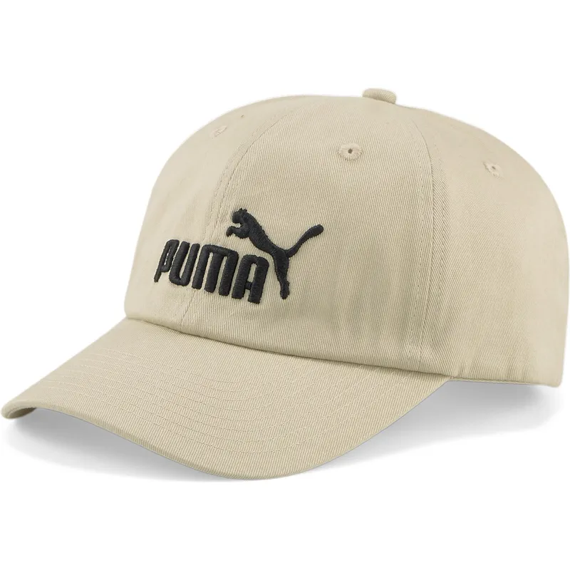 petten-gebogen-beige-verstelbaar-essentials-no1-van-puma