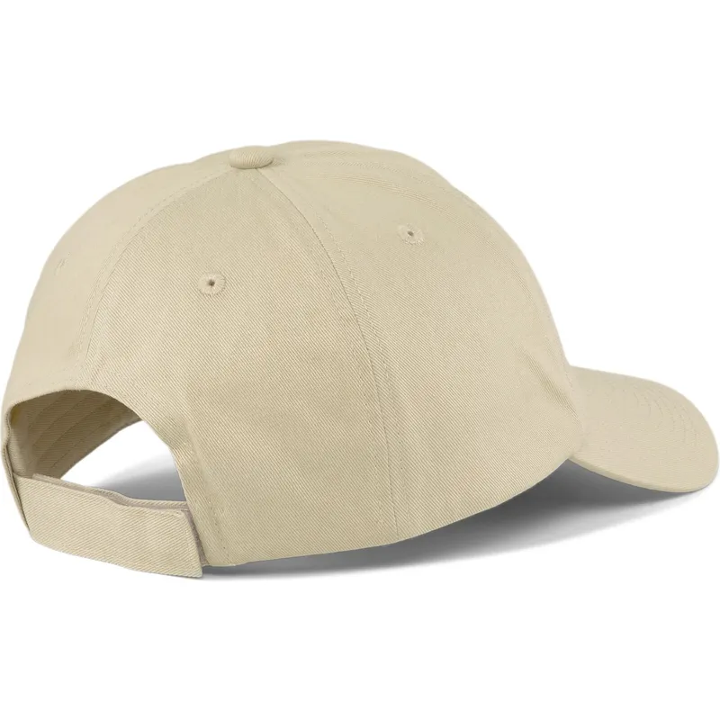 petten-gebogen-beige-verstelbaar-essentials-no1-van-puma