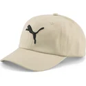 petten-gebogen-beige-verstelbaar-essentials-cat-van-puma