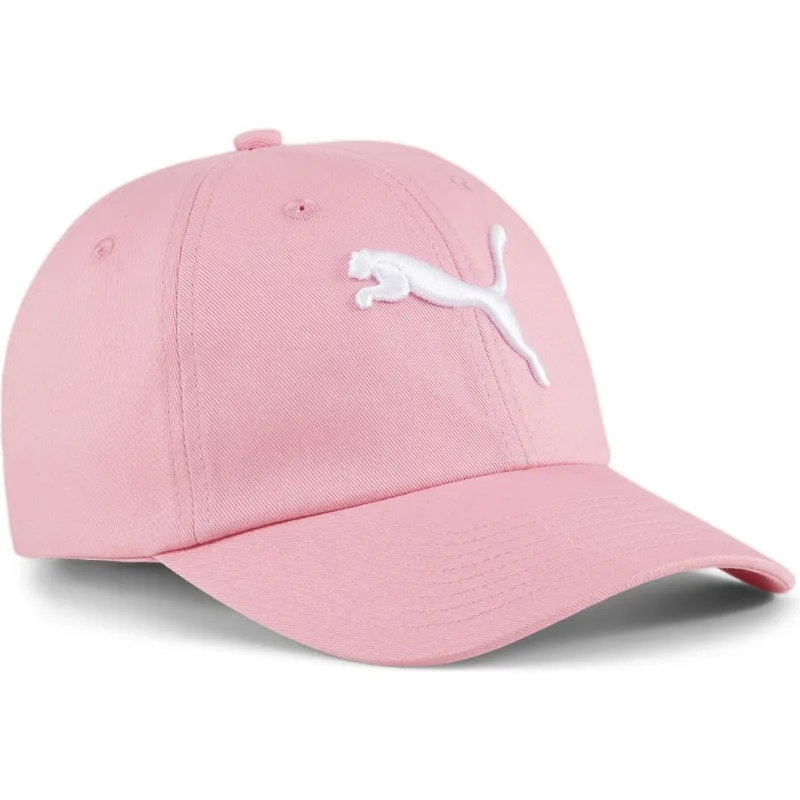 petten-gebogen-roze-verstelbaar-voor-kinderen-essentials-cat-van-puma
