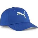 petten-gebogen-blauw-verstelbaar-voor-kinderen-essentials-cat-van-puma
