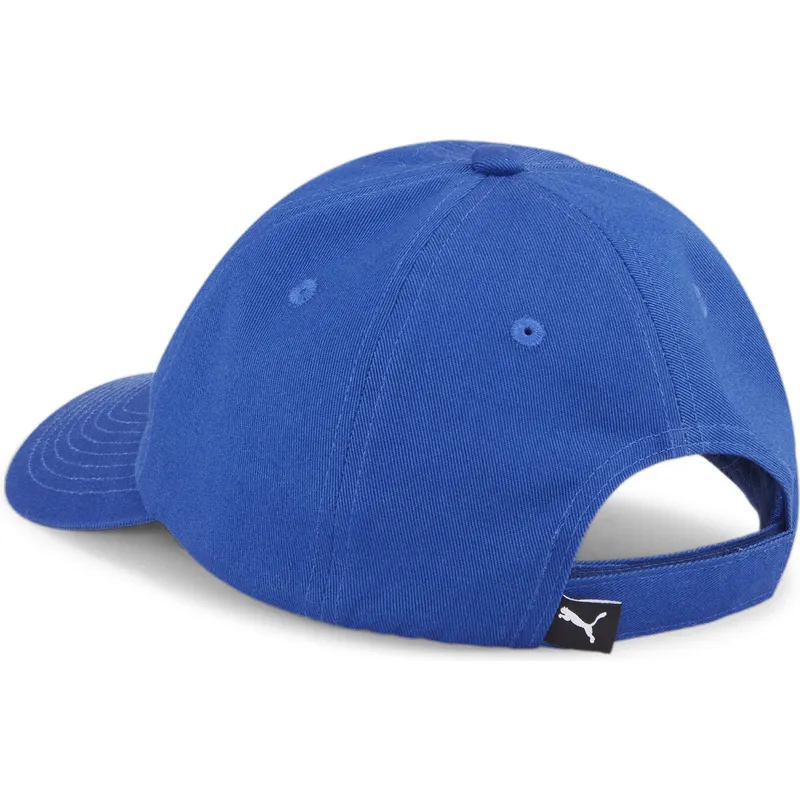 petten-gebogen-blauw-verstelbaar-voor-kinderen-essentials-cat-van-puma