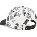 petten-gebogen-wit-verstelbaar-voor-kinderen-essentials-cat-van-puma