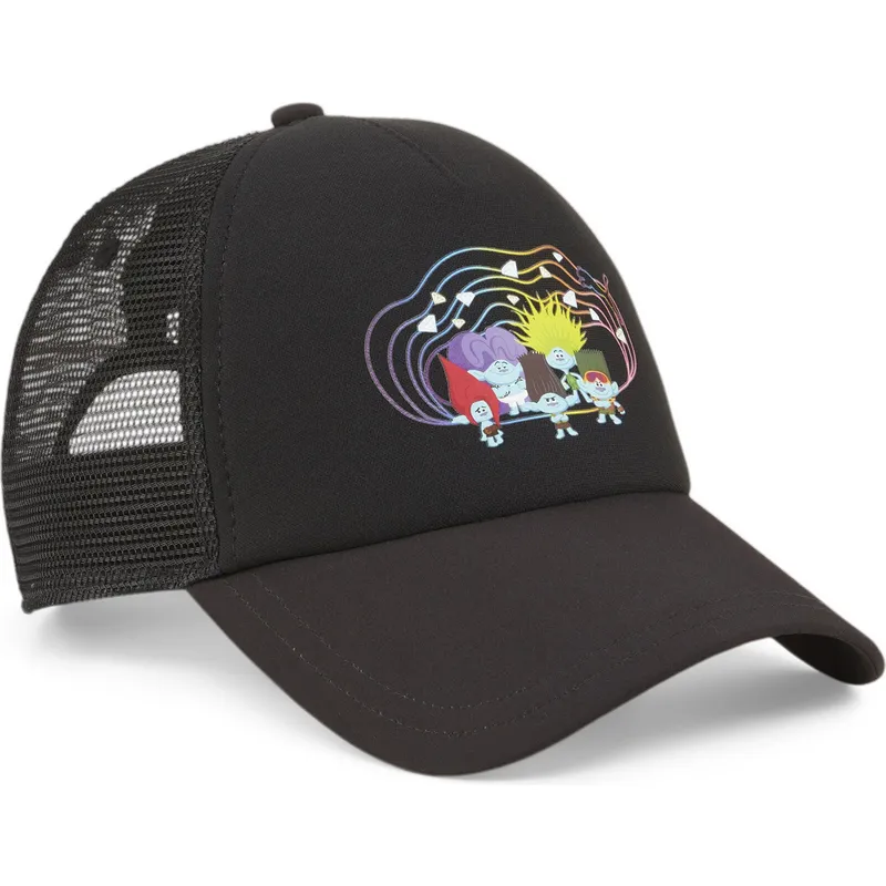 petten-gebogen-zwart-snapback-voor-kinderen-van-trolls-van-puma