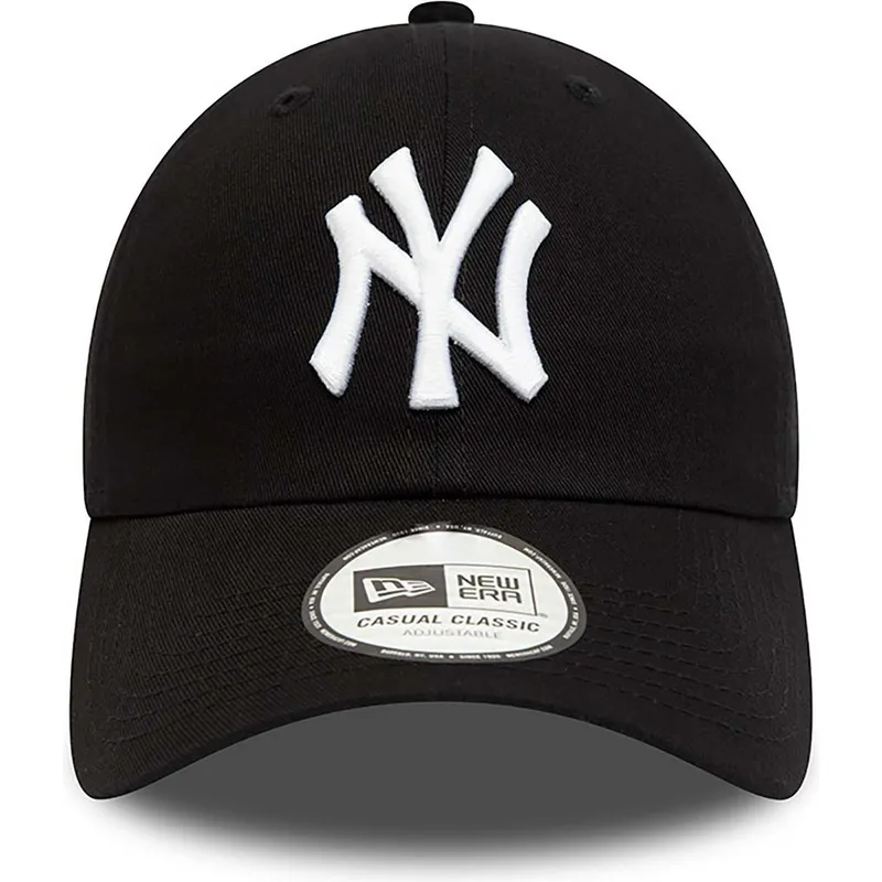 petten-gebogen-zwart-verstelbaar-9twenty-league-essential-van-new-york-yankees-mlb-van-new-era
