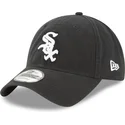 petten-gebogen-zwart-verstelbaar-9twenty-core-classic-van-chicago-white-sox-mlb-van-new-era
