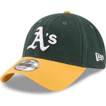 Petten gebogen groen verstelbaar 9TWENTY Core Classic van...
