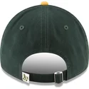 petten-gebogen-groen-verstelbaar-9twenty-core-classic-van-oakland-athletics-mlb-van-new-era