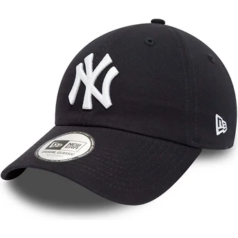 Petten gebogen marineblauw verstelbaar 9TWENTY League Essential van New York Yankees MLB van New Era