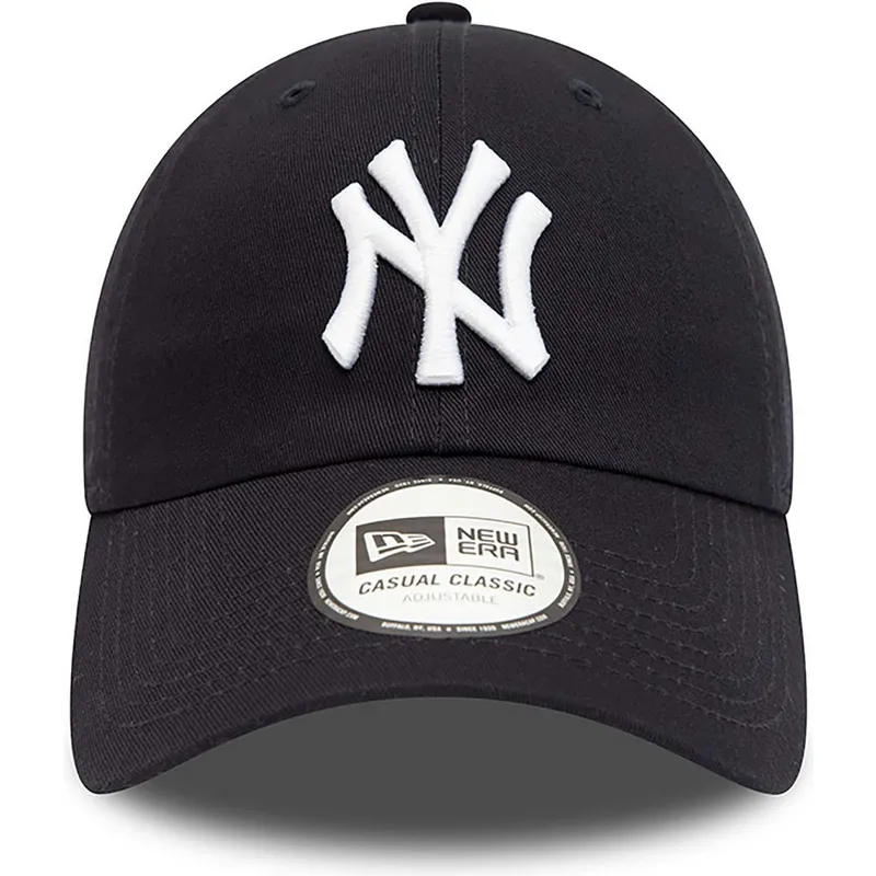 petten-gebogen-marineblauw-verstelbaar-9twenty-league-essential-van-new-york-yankees-mlb-van-new-era