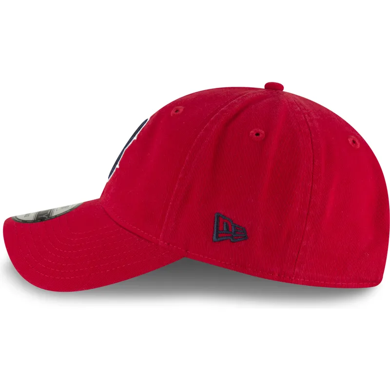 petten-gebogen-rood-verstelbaar-9twenty-core-classic-van-boston-red-sox-mlb-van-new-era