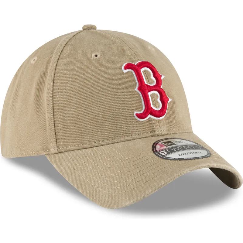 petten-gebogen-bruin-verstelbaar-9twenty-core-classic-van-boston-red-sox-mlb-van-new-era petten-gebogen-bruin-verstelbaar-9twenty-core-classic-van-boston-red-sox-mlb-van-new-era