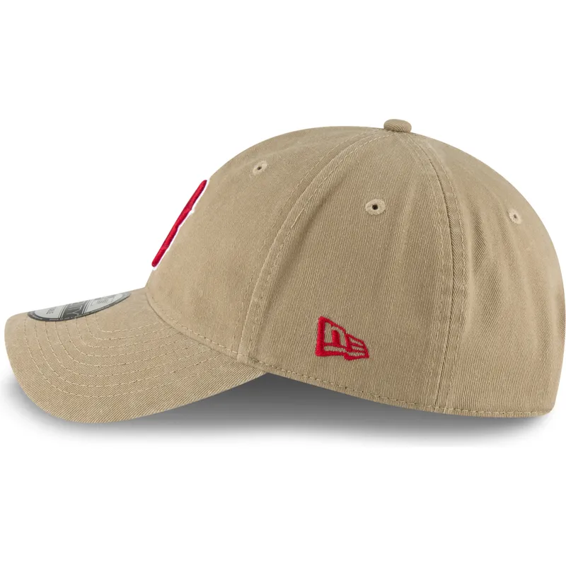 petten-gebogen-bruin-verstelbaar-9twenty-core-classic-van-boston-red-sox-mlb-van-new-era petten-gebogen-bruin-verstelbaar-9twenty-core-classic-van-boston-red-sox-mlb-van-new-era