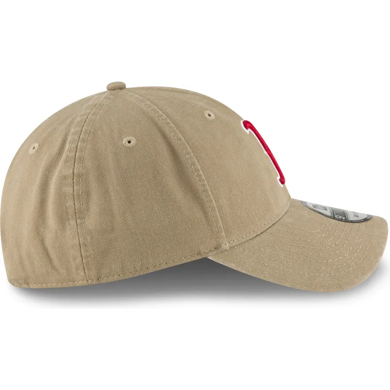petten-gebogen-bruin-verstelbaar-9twenty-core-classic-van-boston-red-sox-mlb-van-new-era petten-gebogen-bruin-verstelbaar-9twenty-core-classic-van-boston-red-sox-mlb-van-new-era