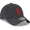 petten-gebogen-grijs-verstelbaar-9twenty-core-classic-van-boston-red-sox-mlb-van-new-era