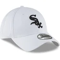 petten-gebogen-wit-verstelbaar-9twenty-core-classic-van-chicago-white-sox-mlb-van-new-era