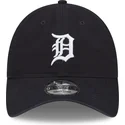 petten-gebogen-marineblauw-verstelbaar-9twenty-core-classic-van-detroit-tigers-mlb-van-new-era