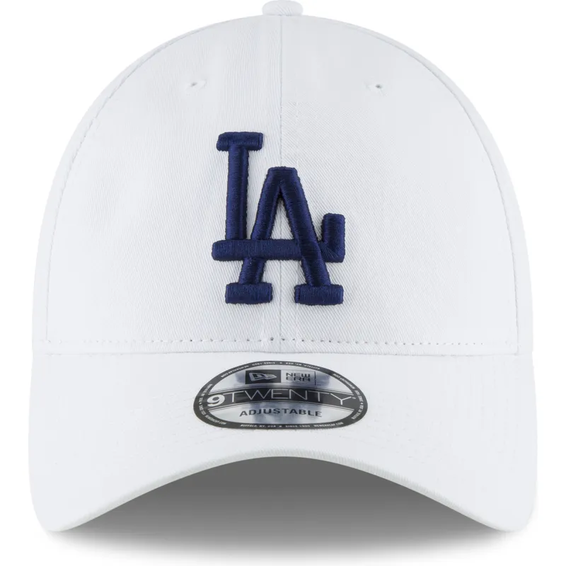 petten-gebogen-wit-verstelbaar-9twenty-core-classic-van-los-angeles-dodgers-mlb-van-new-era