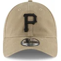 petten-gebogen-bruin-verstelbaar-9twenty-core-classic-van-pittsburgh-pirates-mlb-van-new-era
