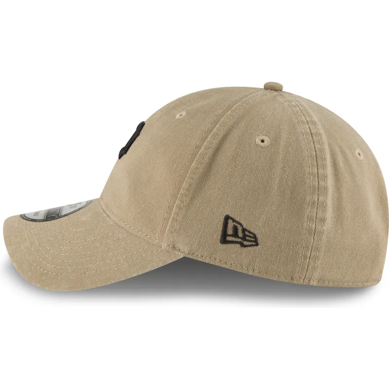 petten-gebogen-bruin-verstelbaar-9twenty-core-classic-van-pittsburgh-pirates-mlb-van-new-era
