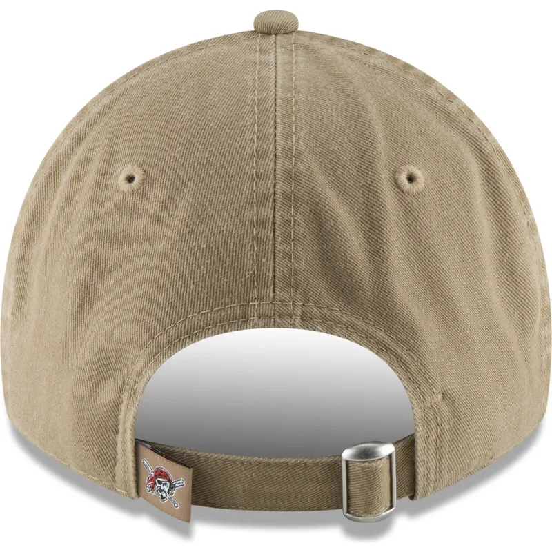 petten-gebogen-bruin-verstelbaar-9twenty-core-classic-van-pittsburgh-pirates-mlb-van-new-era