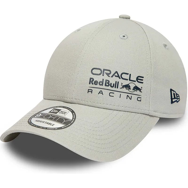 petten-gebogen-grijs-snapback-9forty-essential-van-red-bull-racing-formula-1-van-new-era petten-gebogen-grijs-snapback-9forty-essential-van-red-bull-racing-formula-1-van-new-era