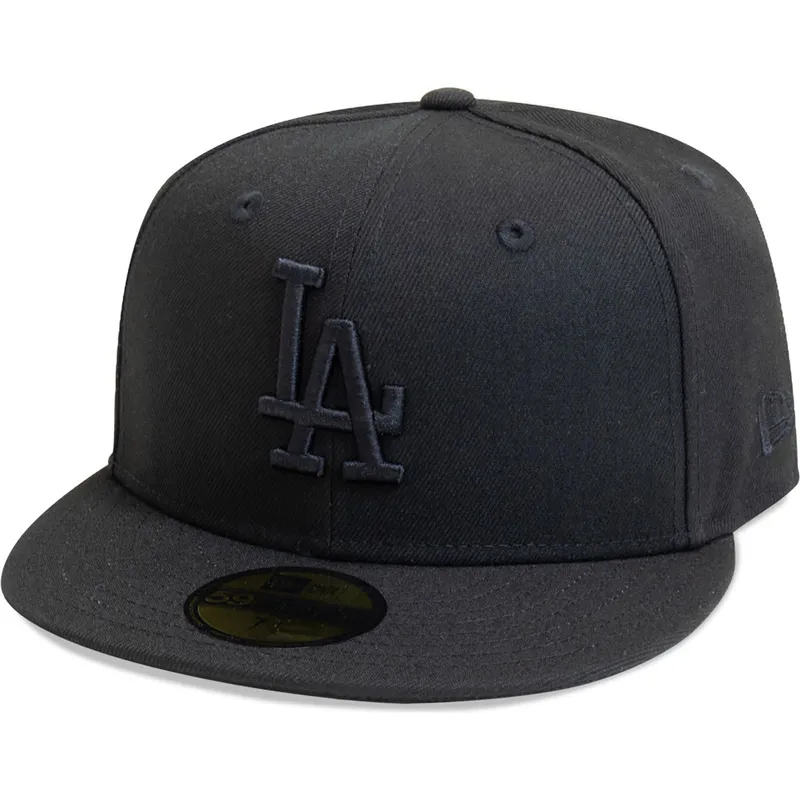 petten-plat-zwart-fitted-59fifty-league-essential-van-los-angeles-dodgers-mlb-van-new-era petten-plat-zwart-fitted-59fifty-league-essential-van-los-angeles-dodgers-mlb-van-new-era