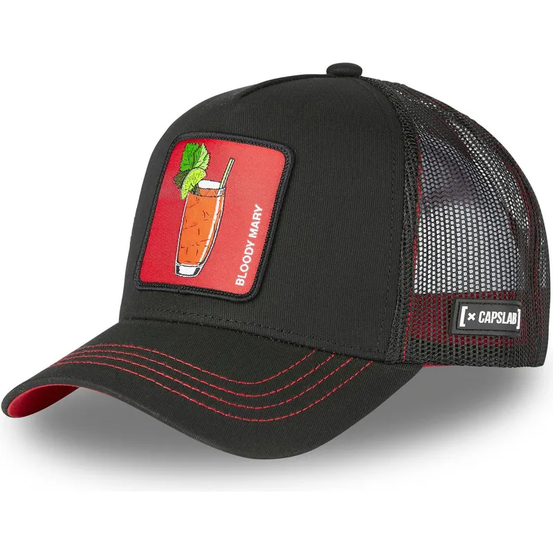 petten-gebogen-zwart-snapback-bl1-bloody-mary-cocktails-van-capslab