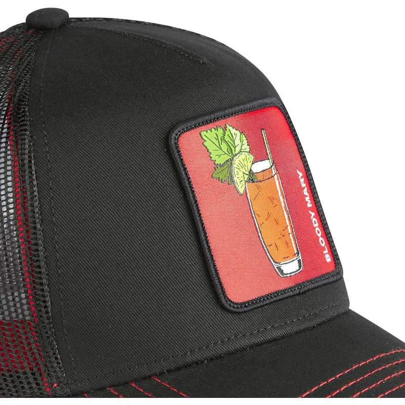petten-gebogen-zwart-snapback-bl1-bloody-mary-cocktails-van-capslab
