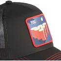 petten-gebogen-zwart-snapback-be1-beer-pong-cocktails-van-capslab