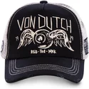 petten-gebogen-zwart-snapback-voor-kinderen-crew4-van-von-dutch
