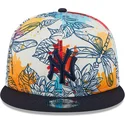 petten-plat-meerkleurig-snapback-9fifty-spring-van-new-york-yankees-mlb-van-new-era