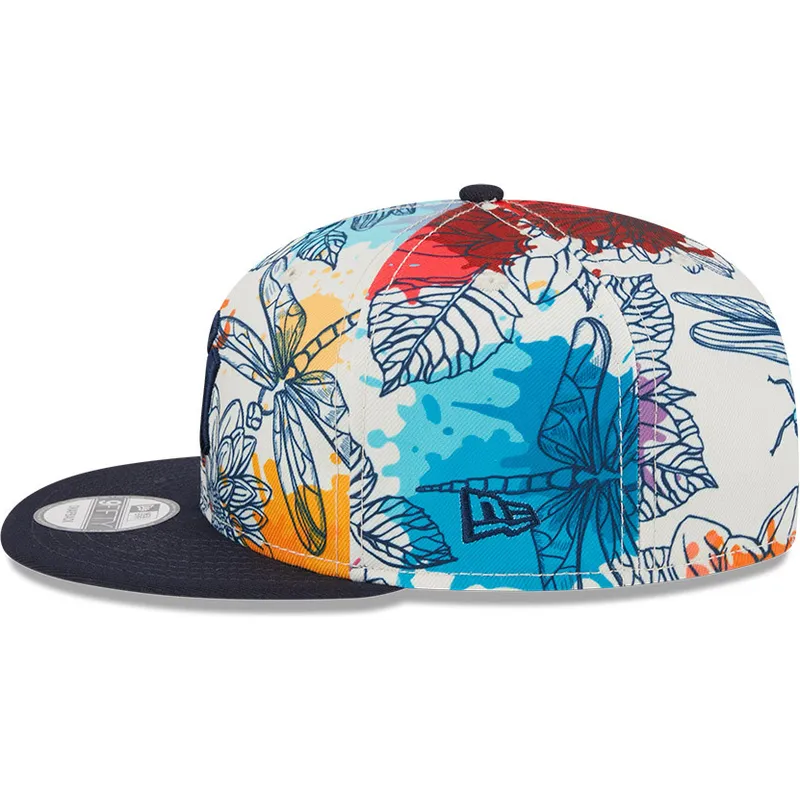 petten-plat-meerkleurig-snapback-9fifty-spring-van-new-york-yankees-mlb-van-new-era