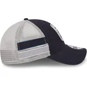 petten-gebogen-marineblauw-snapback-9twenty-stripe-van-new-york-yankees-mlb-van-new-era