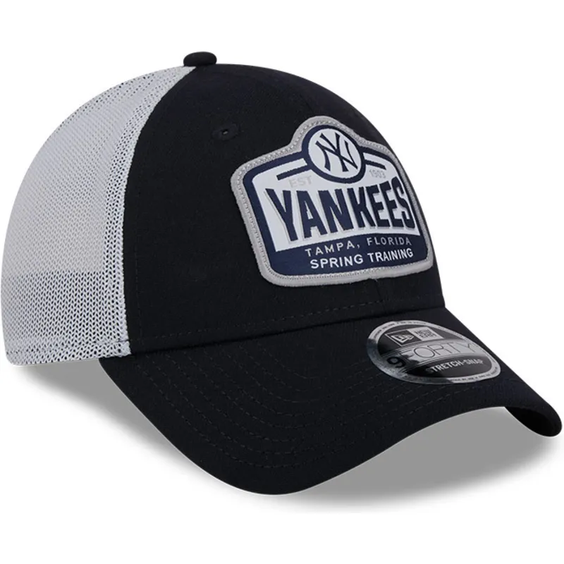 petten-gebogen-marineblauw-snapback-9forty-stretch-snap-tab-van-new-york-yankees-mlb-van-new-era petten-gebogen-marineblauw-snapback-9forty-stretch-snap-tab-van-new-york-yankees-mlb-van-new-era