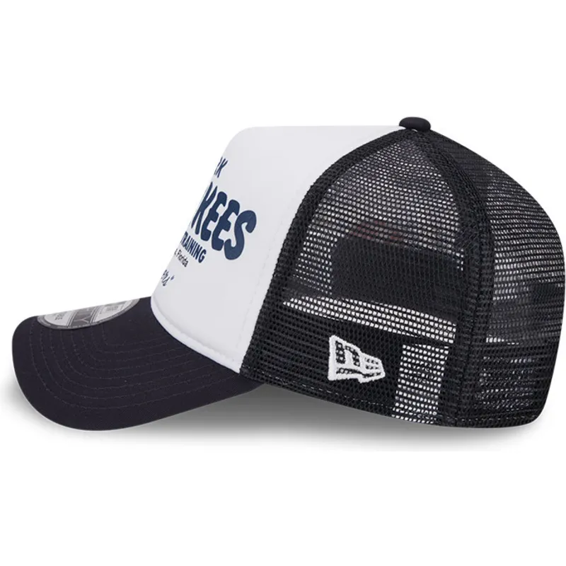 petten-gebogen-marineblauw-snapback-9forty-a-frame-team-van-new-york-yankees-mlb-van-new-era