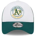 petten-gebogen-groen-snapback-9forty-a-frame-circle-van-oakland-athletics-mlb-van-new-era