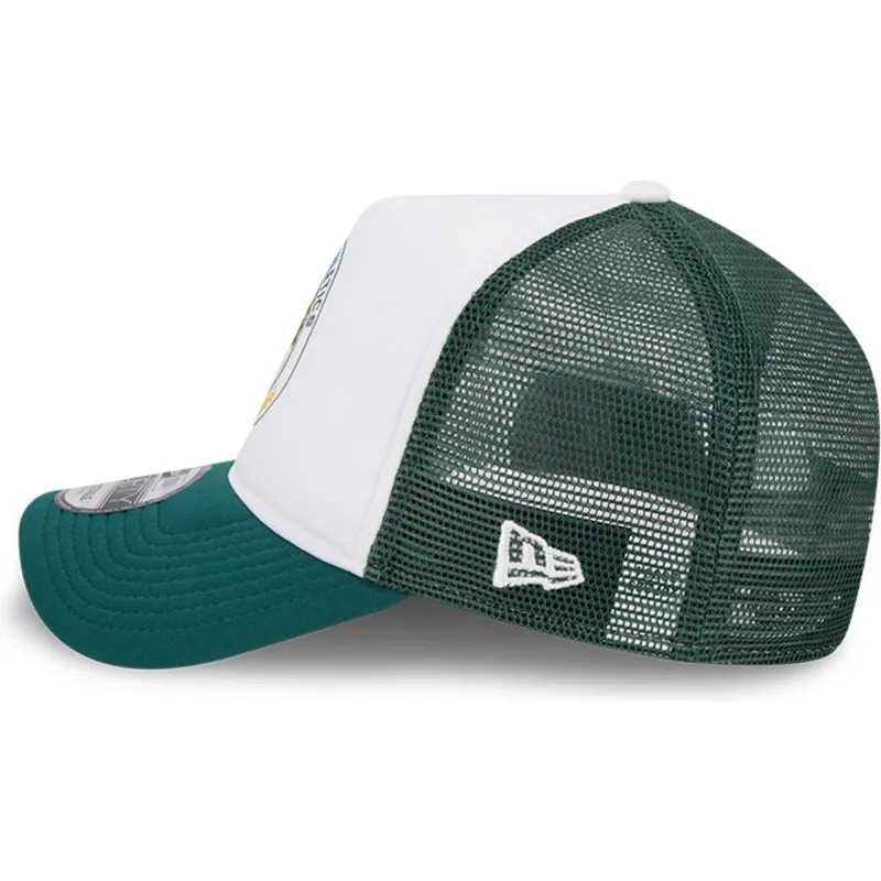 petten-gebogen-groen-snapback-9forty-a-frame-circle-van-oakland-athletics-mlb-van-new-era