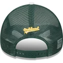 petten-gebogen-groen-snapback-9forty-a-frame-circle-van-oakland-athletics-mlb-van-new-era